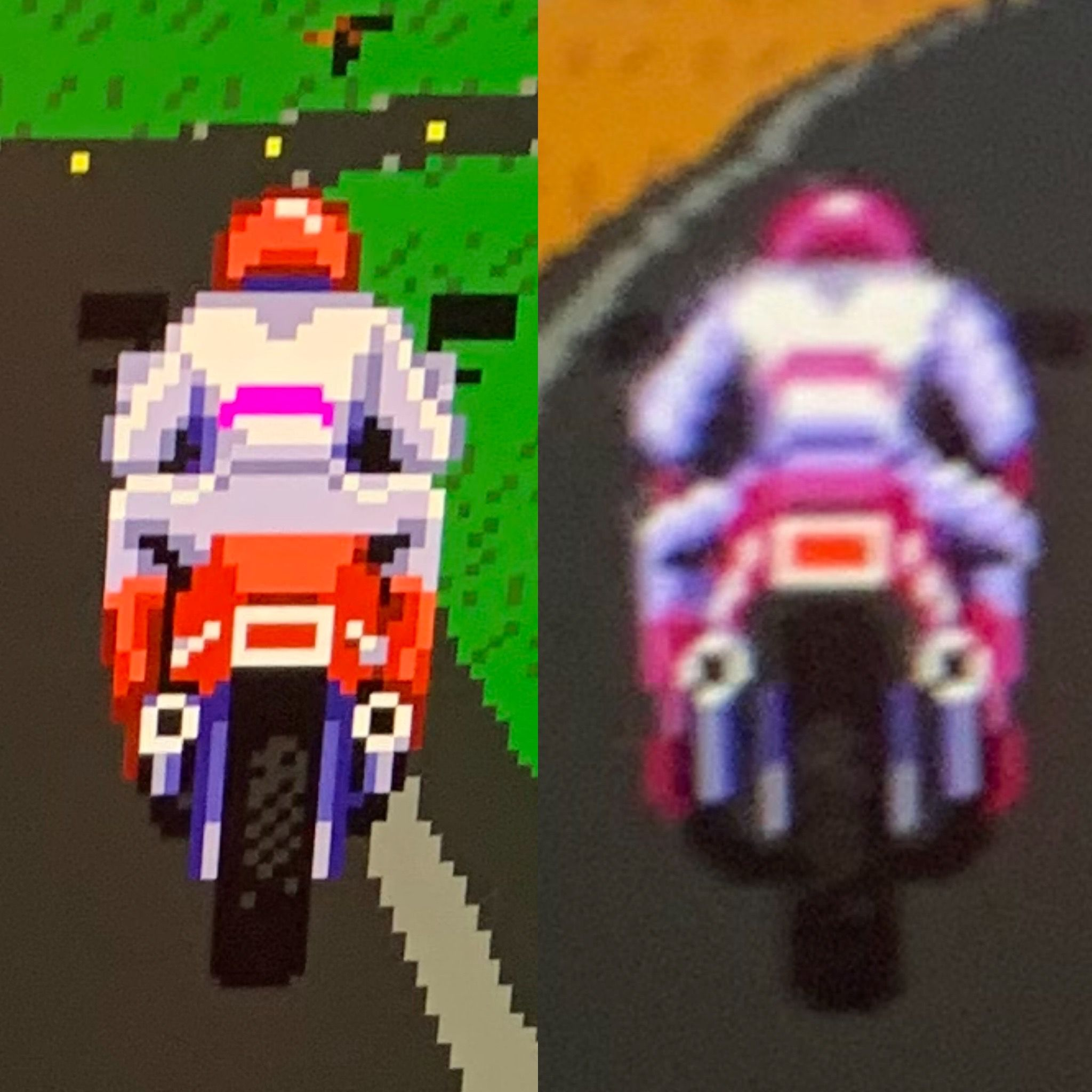 Comparing graphics